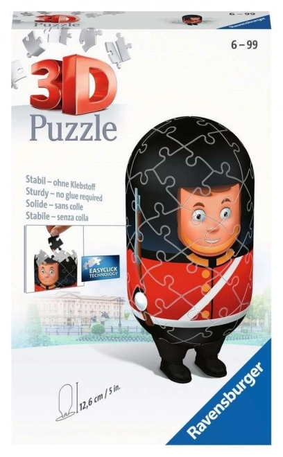 Ravensburger 3D Puzzle Britská Kráľovská Stráž