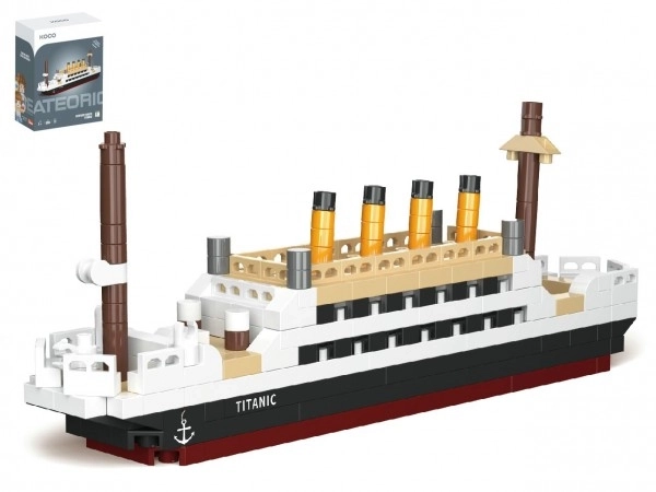 Stavebnica mini Titanic plast