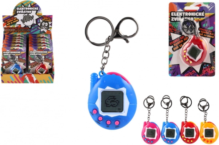 elektronické zvieratko prívesok – digitálny maznáčik tamagotchi