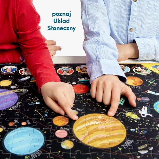 Puzzle Objavitelia - Slnečná Sústava 300 Dielikov