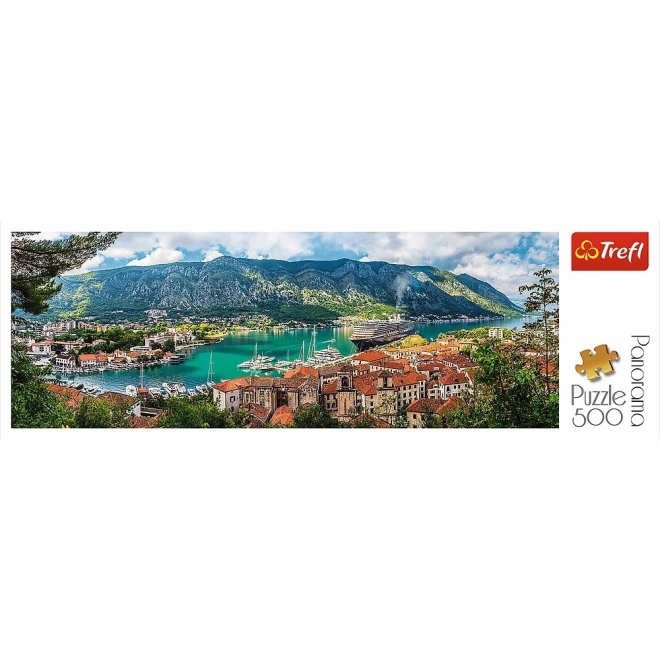 Trefl panoramatické puzzle 500 dielikov Kotor, Čierna Hora