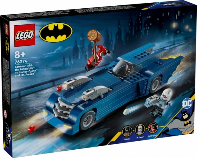 Lego Dc Batman: Batman S Batmobilom Vs Harley Quinn A Mr. Freeze