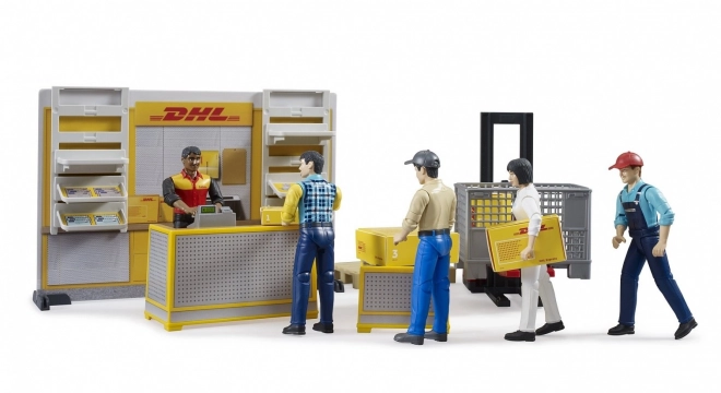 Bworld - DHL obchod s ručným paletovým vozíkom