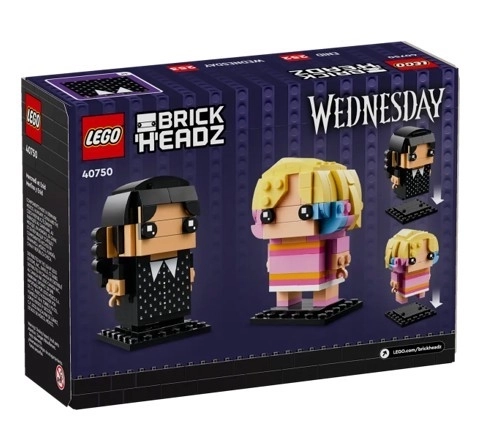 Stavebnica BrickHeadz Wednesday a Enid