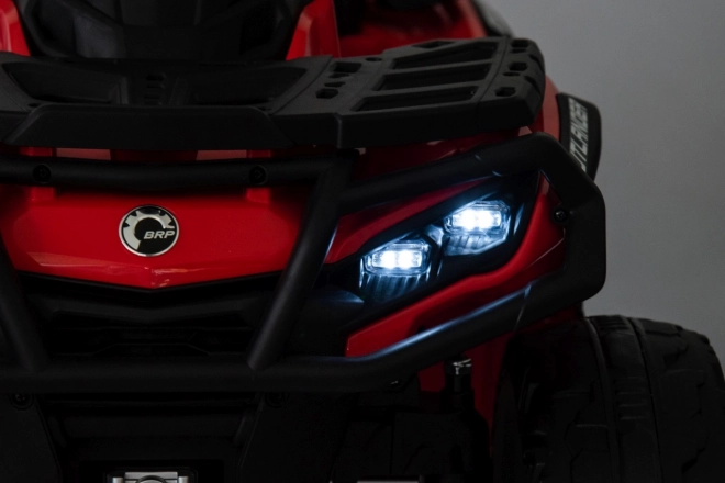 Elektrická detská štvorkolka Can-Am Outlander červená