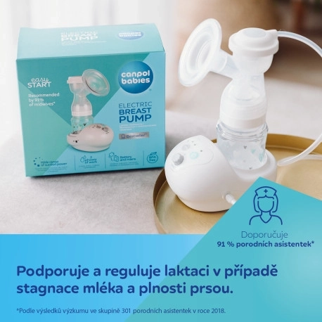 Elektrická odsávačka mlieka EasyStart od Canpol Babies