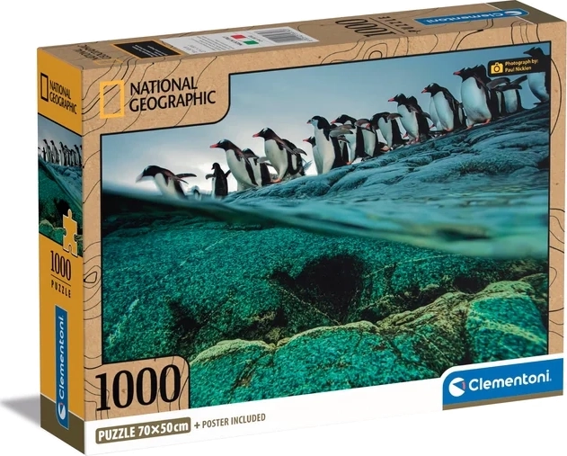 Clementoni Puzzle 1000 dielikov Compact - National Geographic