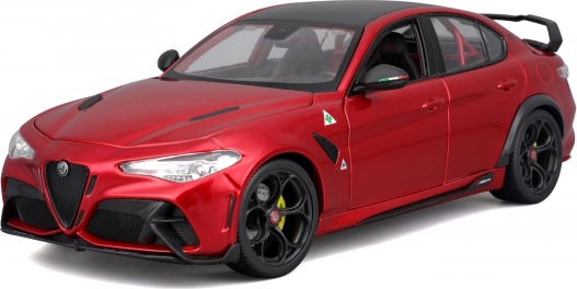 kovový model auta 1:18 BBURAGO Alfa Romeo Giulia GTA červená metalíza