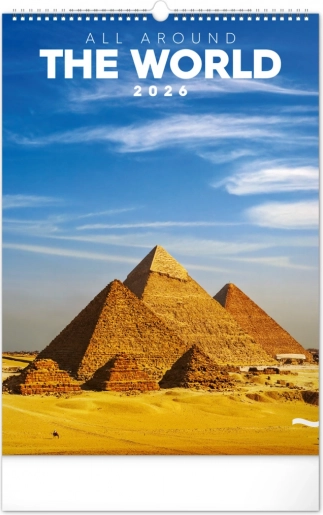 Nástenný kalendár Svetové monumenty 2026