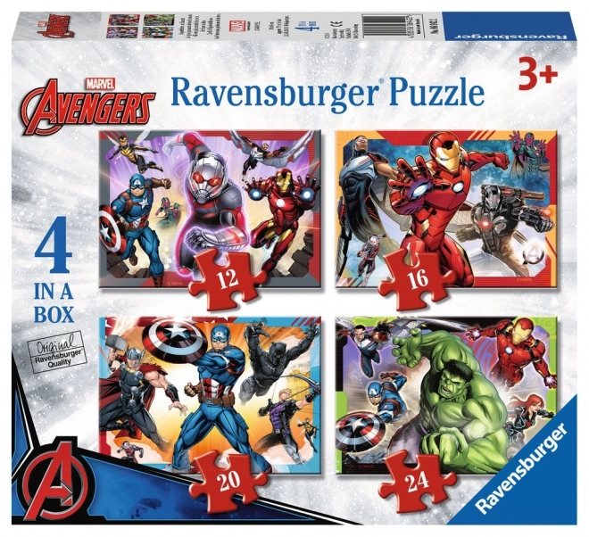 Puzzle Avengers: Najmocnejší hrdinovia Zeme 4v1