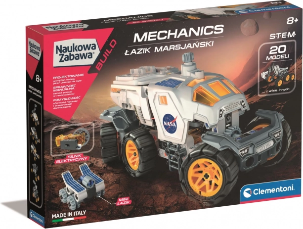 Stavebnica mechaniky – marťanský rover