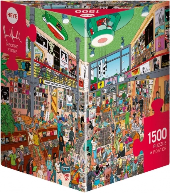 Puzzle Hudobná predajňa od Marca Herolda