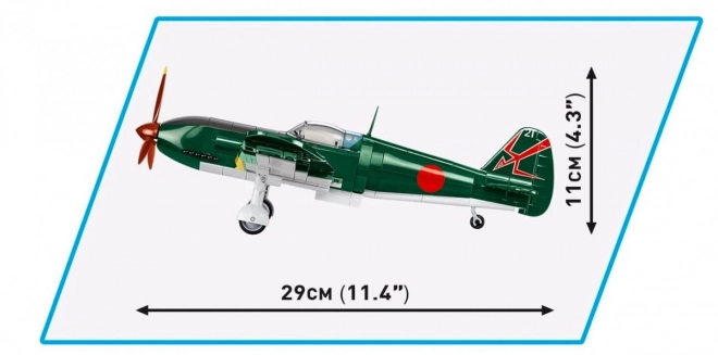 Historické kocky WWII Kawasaki KI-61-I Hien