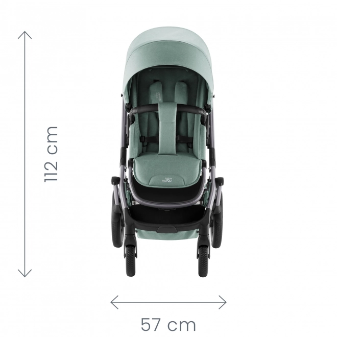 Set kočík Smile 5Z + hlboká korba + autosedačka Baby-Safe Pro Classic, Space Black