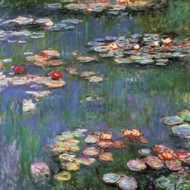 Poznámkový kalendár Claude Monet 2025