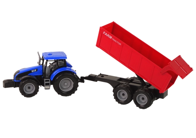 Realistický traktor s veľkými kolesami
