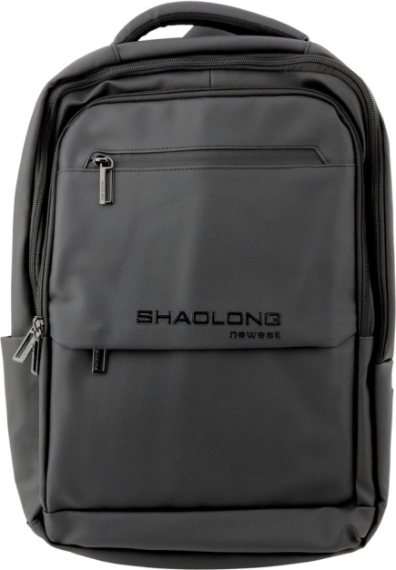 Mestský obchodný batoh s USB čierny 16 L