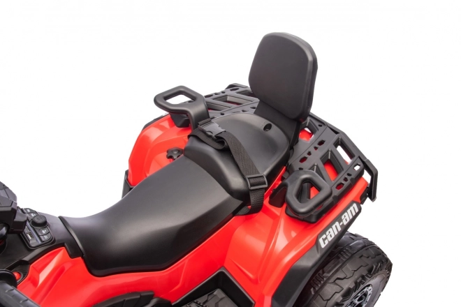 Elektrická detská štvorkolka Can-Am Outlander červená