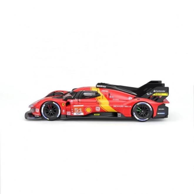 Model auta Bburago Ferrari Racing 499P LMH