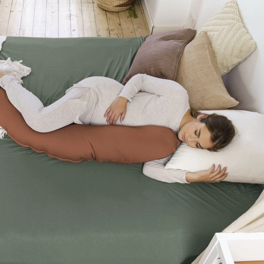 Ergonomická opora pre tehotenstvo a spánok na boku
