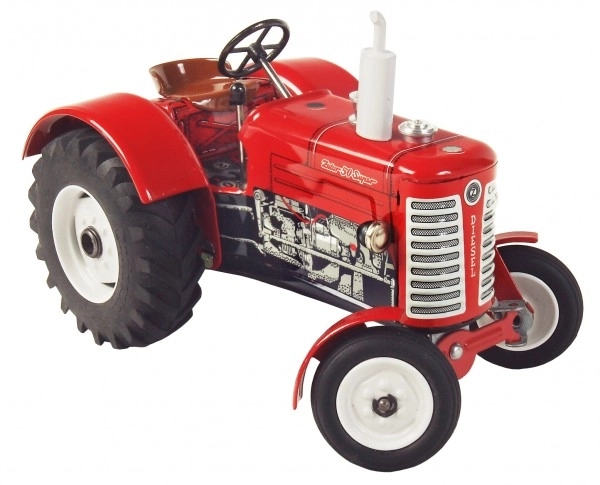 Traktor Zetor 50 Super na kľúčik červený