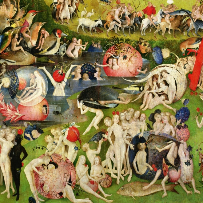 Poznámkový kalendár Hieronymus Bosch 2026