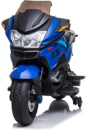 Detská akumulátorová motorka Modrá