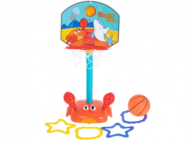 Basketbal Koš 2v1 Kôš + Ringo Krab