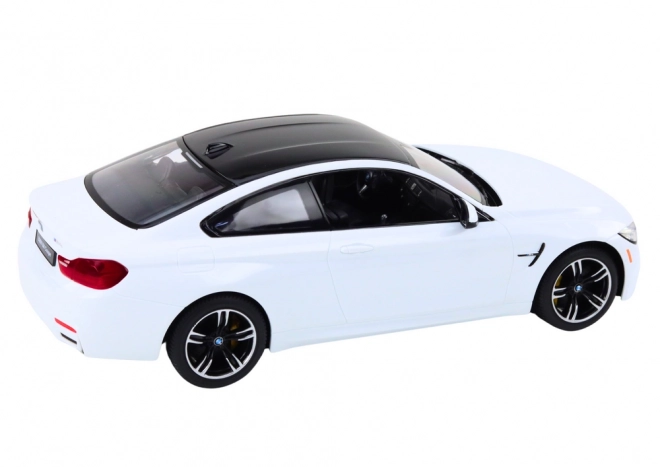 Diaľkovo ovládané auto BMW M4 Coupé biele 1:14