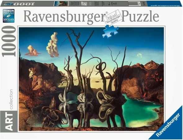 Puzzle 1000 dielikov Dali značky Ravensburger