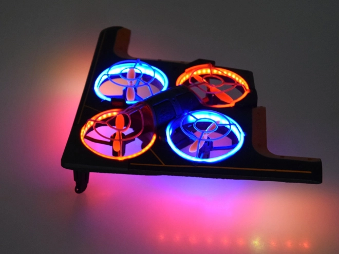 Zábavný dron s kamerou a osvetlením