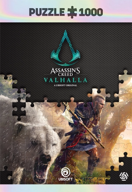 Puzzle Assassin's Creed Valhalla - Eivor a ľadový medveď 1000 dielikov