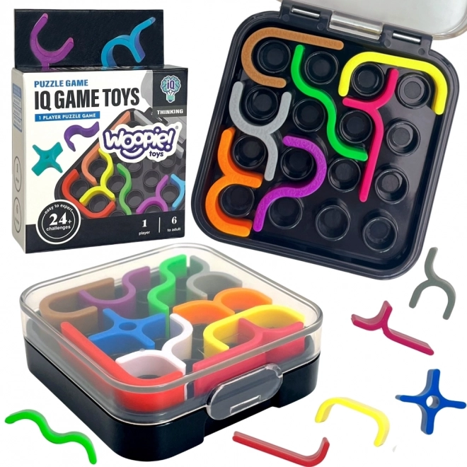 Woopie skladacia hra logická puzzle strategická tréning mozgu