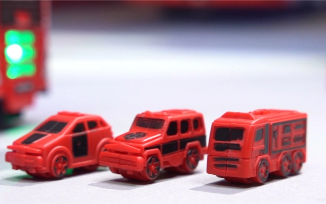 Interaktívne Hasičské Auto s Pohyblivým Rebríkom