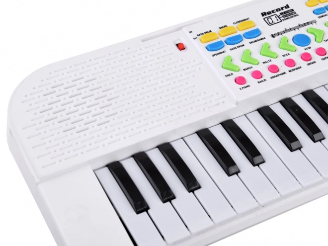 Detský mini keyboard s mikrofónom