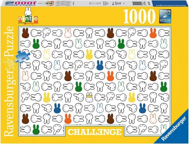 Ravensburger puzzle výzva: Miffy 1000 dielikov