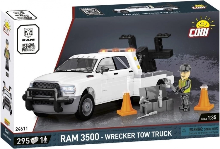 Cobi stavebnica Dodge Ram 3500 odťahové vozidlo 1:35