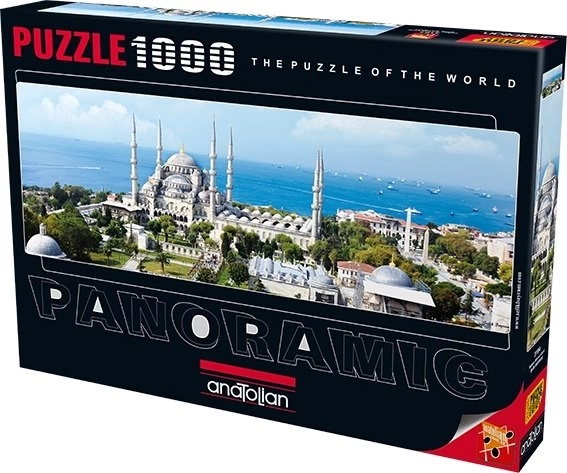 Panoramatické puzzle Modrá mešita Istanbul 1000 dielikov
