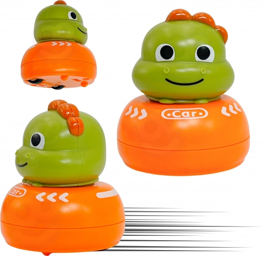 Dinosaurus–autíčko a piškvorky 2v1