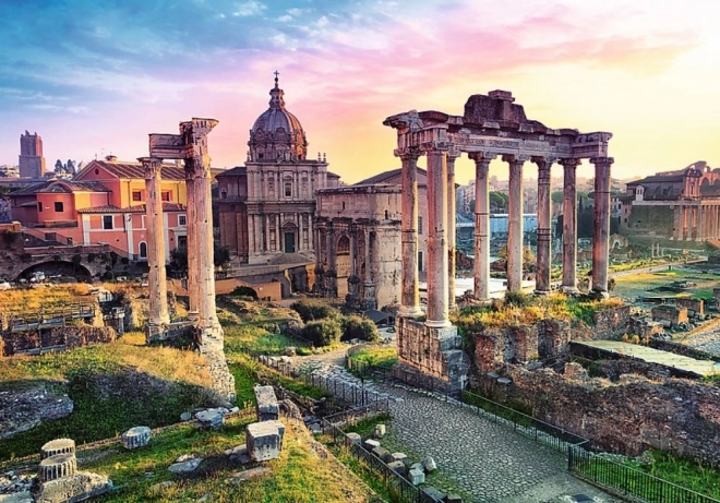 Ikonická scéna Fóra Romana