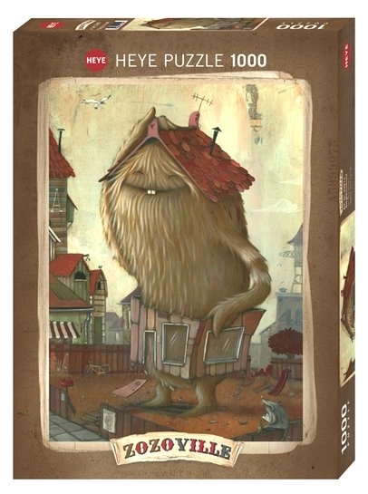 Puzzle Zozoville: Susedstvo 1000 dielikov