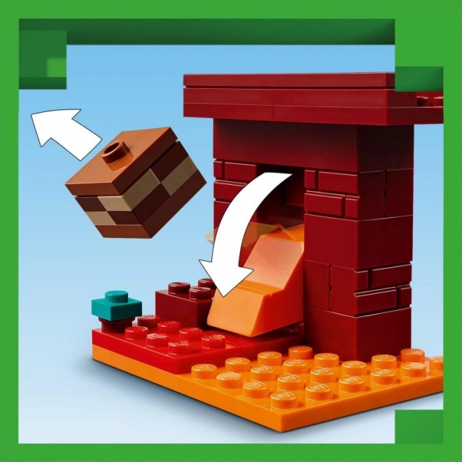 Lego Minecraft Bitka na moste Nether