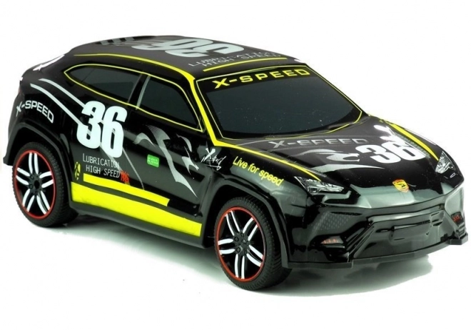 Diaľkovo ovládané športové auto Pilot R/C – Čierna