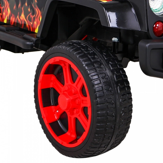 Autko Terenové Raptor Drifter S Plameňmi