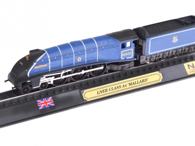 Moderná lokomotíva model LNER Class A4 Mallard