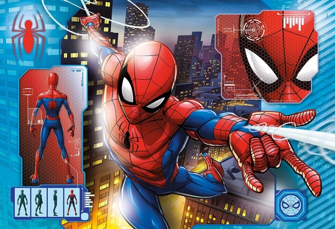 Clementoni Puzzle Spiderman Profil Maxi 24 Dielikov