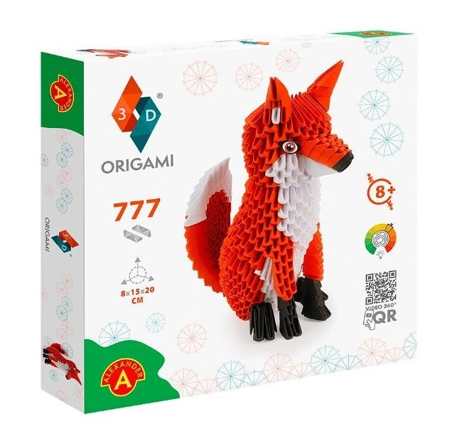 Origami 3D - Líška