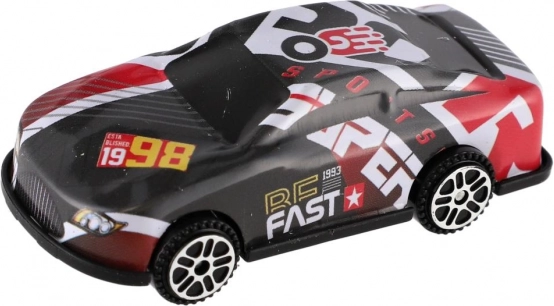 Mini pretekárske auto 6 cm mix farieb