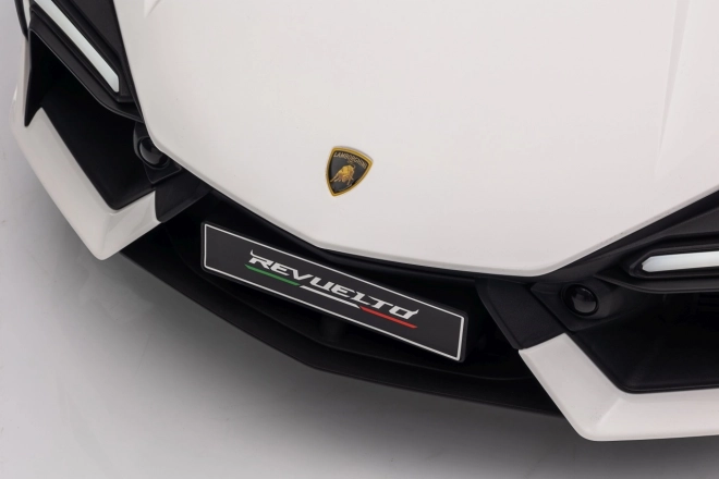 Detské elektrické vozidlo Lamborghini Revuelto biele