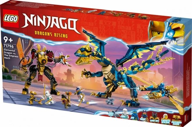 Lego Ninjago Živelný drak proti robotovi cisárovnej